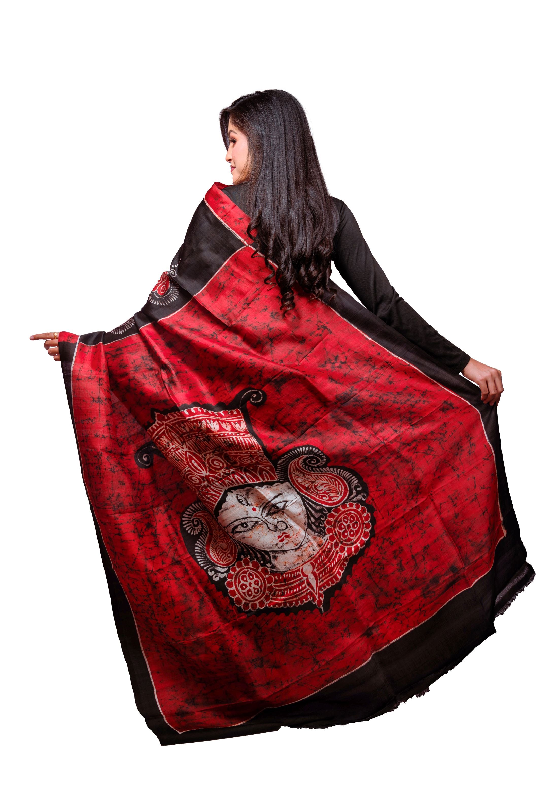 Classic Black with Vibrant red accents